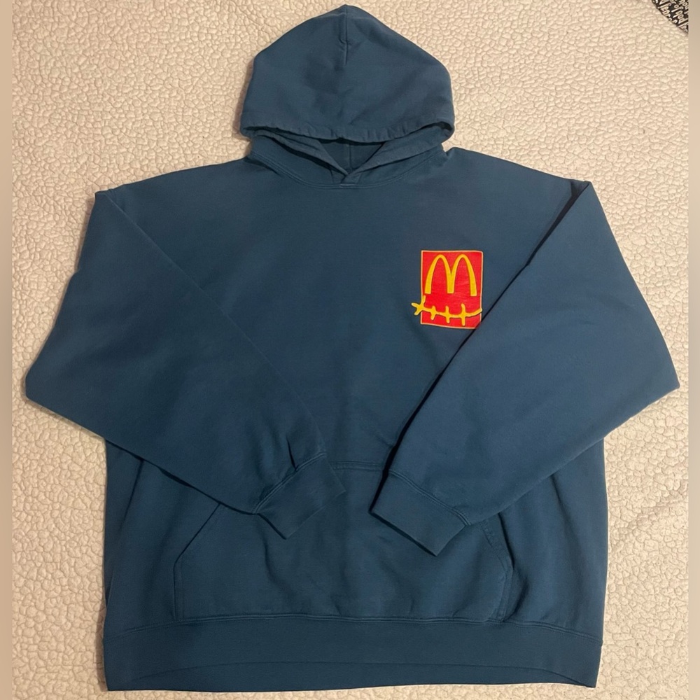 Travis Scott x McDonald's Cactus Pack Sticker VHTF oversized Hoodie